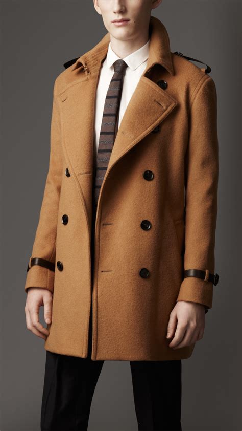 men coat burberry|burberry cashmere trench coat men's.